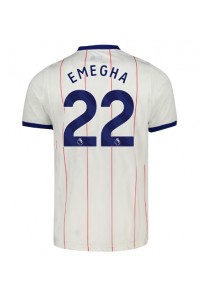 Chelsea Emmanuel Emegha #22 Jalkapallovaatteet Kolmaspaita 2026-27 Lyhythihainen